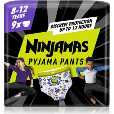 Pampers Ninjamas Pyjama Pants pieluchomajtki piżamowe 27-43 kg Spaceships 9 szt.