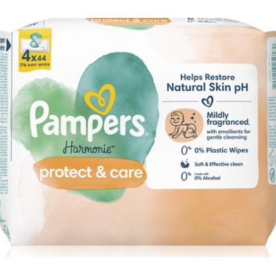 Pampers Harmonie Protect&Care nawilżane chusteczki oczyszczające dla dzieci z nagietkiem lekarskim 176 szt.
