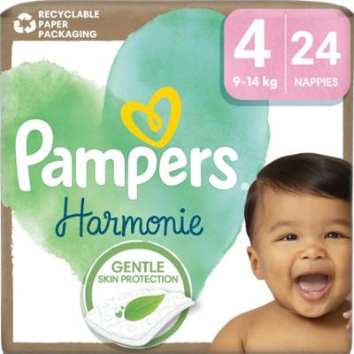 Pampers Harmonie Size 4 pieluchy jednorazowe 9-14 kg 24 szt.