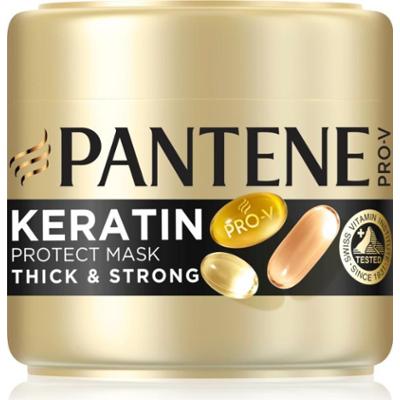 Pantene Pro-V Thick&Strong intensywna maseczka do włosów z keratyną 300 ml