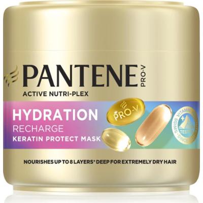 Pantene Pro-V Active Nutri Plex Hydration Recharge regenerująco-nawilżająca maseczka do włosów z keratyną 300 ml