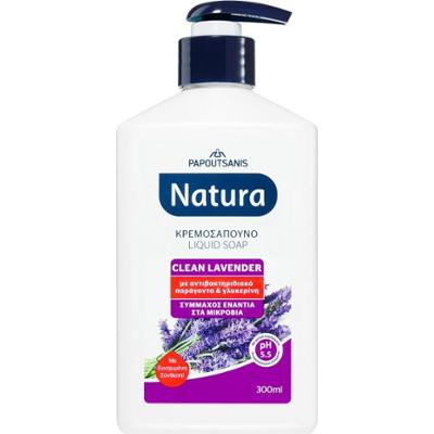 PAPOUTSANIS Natura Clean Lavender mydło w płynie 300 ml
