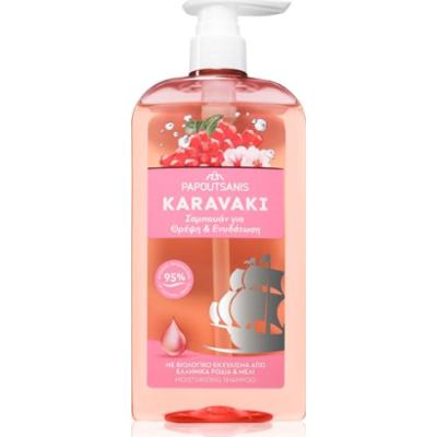 PAPOUTSANIS Karavaki Nutrition & Hydration szampon odżywczy 600 ml