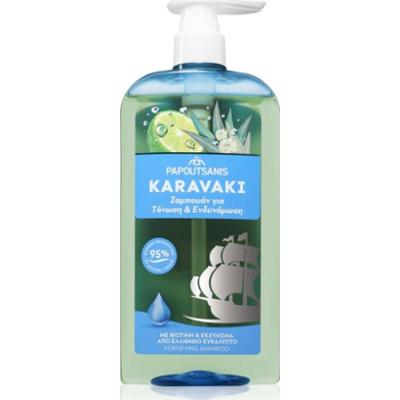 PAPOUTSANIS Karavaki Tonic & Strength szampon do włosów 600 ml