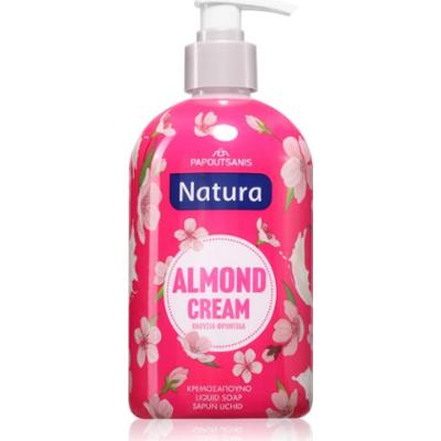 PAPOUTSANIS Natura Almond Cream mydło w płynie 480 ml