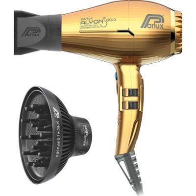 Parlux Alyon + Magic Sense profesjonalna suszarka do włosów z jonizacją + dyfuzor Gold 1 szt.