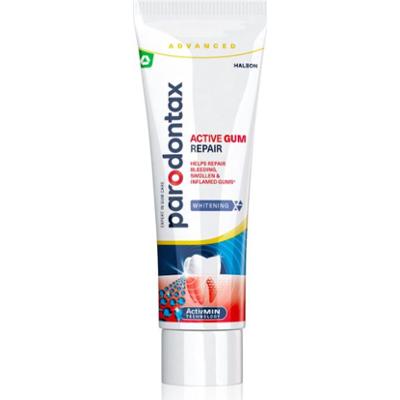 Parodontax Active Gum Repair Whitening pasta do zębów dla zdrowych dziąseł i kompleksowej pielęgnacji zębów 75 ml