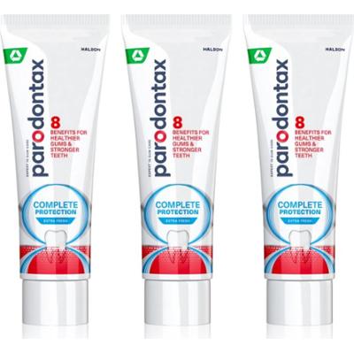 Parodontax Complete Protection Extra Fresh pasta do zębów z fluorem dla zdrowych zębów i dziąseł 3x75 ml