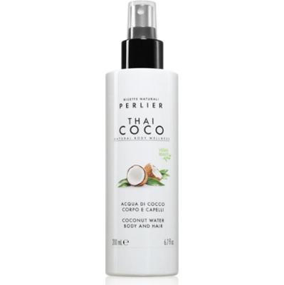 Perlier Thai Coco Coconut Water Body And Hair perfumowany spray do ciała i włosów do ciała i włosów zapachy 200 ml