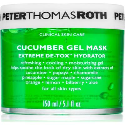 Peter Thomas Roth Cucumber De-Tox Gel Mask nawilżająca maseczka żelowa do twarzy i okolic oczu 150 ml