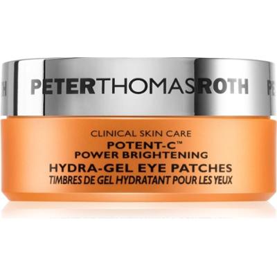 Peter Thomas Roth Potent-C Hydra-Gel Eye Patches poduszeczki żelowe z efektem rozjaśniającym 60 szt.