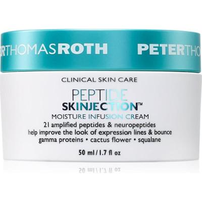Peter Thomas Roth Peptide Skinjection™ Moisture Infusion Cream Refillable wygładzający krem nawilżający z peptydami do wielokrotnego napełniania 50 ml