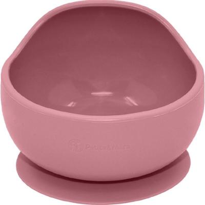 Petite&Mars Take&Match Silicone Bowl miska z przyssawką Dusty Rose 6 m+ 360 ml
