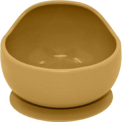 Petite&Mars Take&Match Silicone Bowl miska z przyssawką Intense Ochre 6 m+ 360 ml
