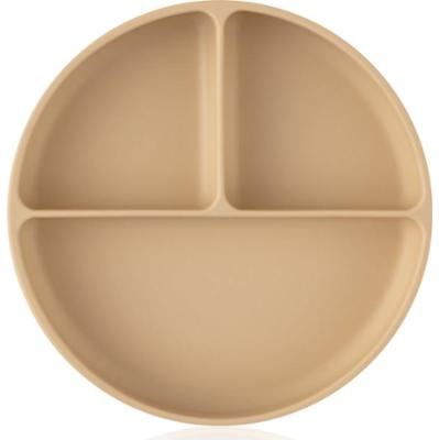 Petite&Mars Take&Match 6m+ talerz dzielony okrągły Desert Sand 1 szt.