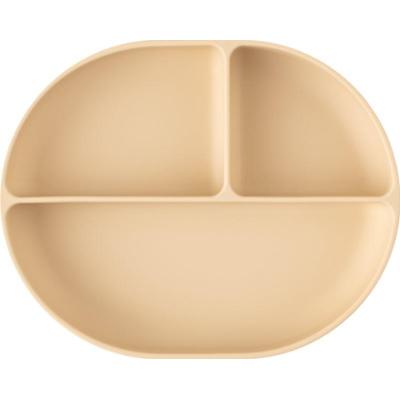 Petite&Mars Take&Match 6m+ talerz dzielony z przyssawką Desert Sand 1 szt.