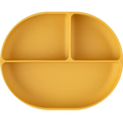 Petite&Mars Take&Match 6m+ talerz dzielony z przyssawką Intense Ochre 1 szt.