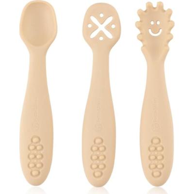 Petite&Mars Take&Match 6m+ łyżeczka dla dzieci Desert Sand 3 szt.