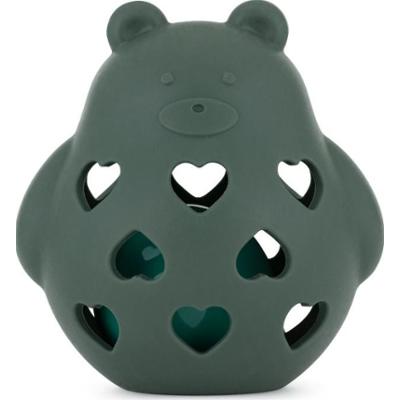 Petite&Mars Bear Basil 0m+ grzechotka Misty Green 1 szt.