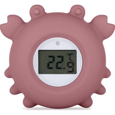 Petite&Mars Digital Silicone Water Thermometer 0m+ termometr cyfrowy do wanny Crab Caleb 1 szt.