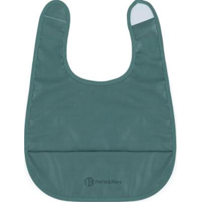 Petite&Mars PU Nate 6m+ śliniak Misty Green 1 szt.