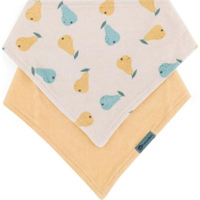 Petite&Mars Bandana Luke 3m+ śliniak Beige Pears&Intense Ochre 1 szt.