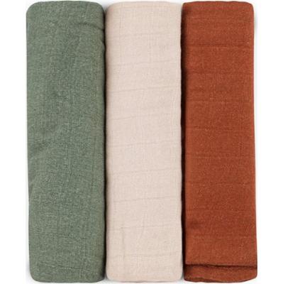 Petite&Mars Moussy pieluchy wielorazowe Earth Tones 68 x 68 cm 3 szt.