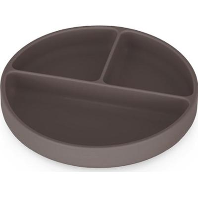 Petite&Mars Take&Match 6m+ talerz dzielony okrągły Bitter Cocoa 1 szt.