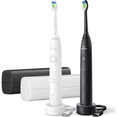 Philips Sonicare 5500 HX7119/01 soniczna szczoteczka elektryczna, 2 korpusy Blue&White 2 szt.