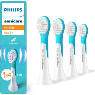 Philips Sonicare For Kids Mini 3+ HX6034/90 końcówki wymienne do szczoteczki do zębów dla dzieci 4 szt.