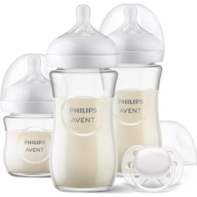 Philips Avent Natural Response Glass Set SCD878/11 zestaw upominkowy dla niemowląt