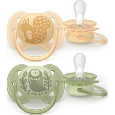 Philips Avent Ultrasoft SCF091/46 6-18 m smoczek Neutral 2 szt.