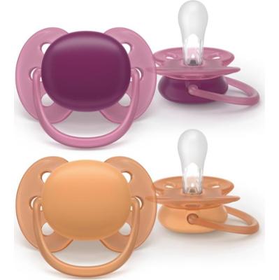 Philips Avent Ultrasoft SCF093/03 18+m smoczek Girl 2 szt.