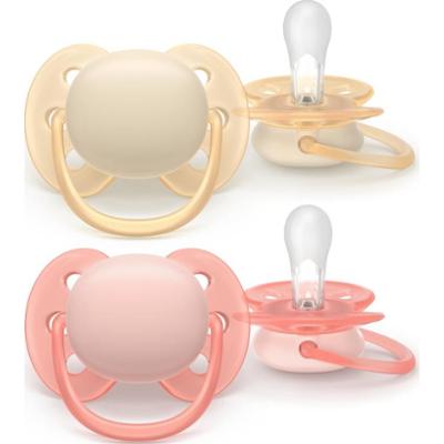 Philips Avent Ultrasoft SCF091/38 0-6 m smoczek Girl 2 szt.