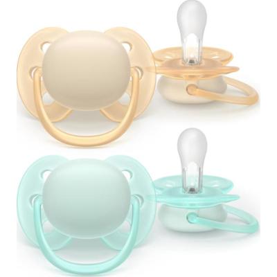 Philips Avent Ultrasoft SCF091/40 0-6 m smoczek Neutral 2 szt.