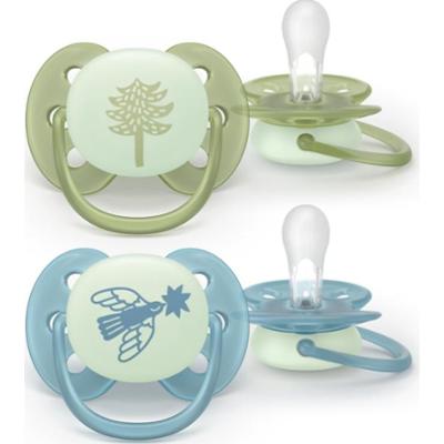 Philips Avent Ultrasoft Night SCF094/05 18+m smoczek Neutral 2 szt.