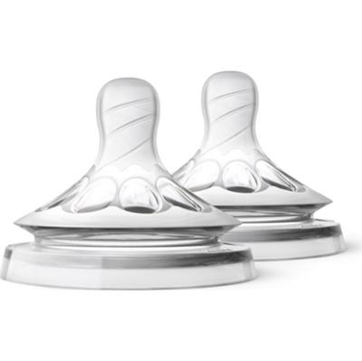 Philips Avent Natural SCF657/27 smoczek do butelki First Flow 0 m 2 szt.