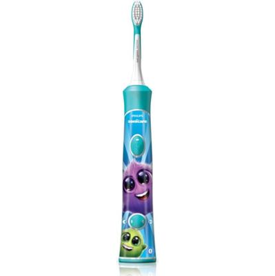 Philips Sonicare For Kids HX6322/04 soniczna szczoteczka elektryczna dla dzieci z połączeniem Bluetooth Aqua 1 szt.