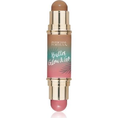 Physicians Formula Butter Glow & Go Dwustronny sztyft do konturowania odcień Sunkissed Rose 10 g