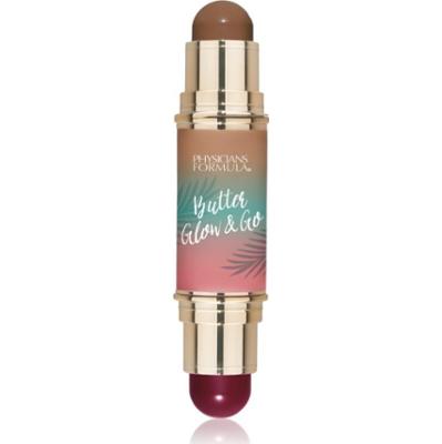 Physicians Formula Butter Glow & Go Dwustronny sztyft do konturowania odcień Beach Bum Plum 10 g