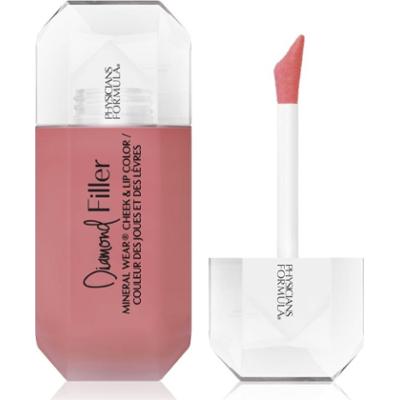 Physicians Formula Mineral Wear® Diamond Filler szminka do ust i do policzków odcień Radiant Pink 7.3 ml
