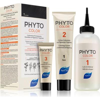 Phyto Color farba do włosów bez amoniaku odcień 1 Noir 1 szt.