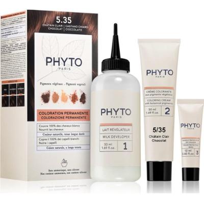 Phyto Color farba do włosów bez amoniaku odcień 5.35 Chocolate light Brown 1 szt.