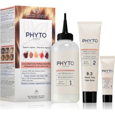 Phyto Color farba do włosów bez amoniaku odcień 9.3 Very Light Golden Blonde 1 szt.