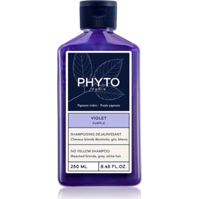 Phyto Violet No Yellow Shampoo szampon tonujący do włosów blond i z balejażem 250 ml