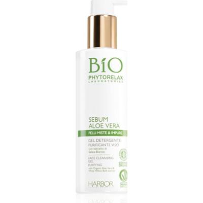 Phytorelax Laboratories Bio Sebum Aloe Vera delikatny żel oczyszczający z aloesem 200 ml