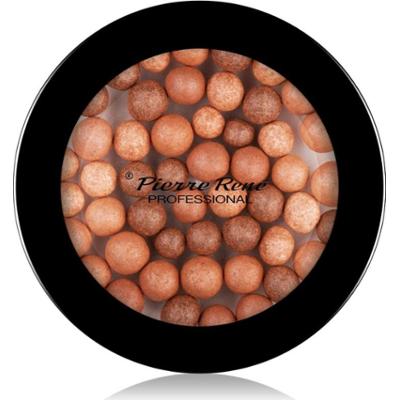 Pierre René Face puder brązujący w kulkach dla długotrwałego efektu odcień 04 Natural 20 g