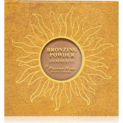 Pierre René Professional Shimmering puder kompaktowy brązujący 7,5 g