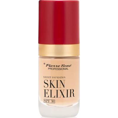 Pierre René Skin Elixir aksamitny podkład SPF 30 odcień no. 01 Ivory Nude 25 ml
