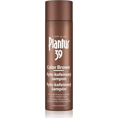 Plantur 39 Color Brown szampon z kofeiną do włosów w odcieniach brązu 250 ml